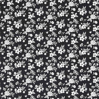 Black Tie - Floral Black Yardage Primary Image