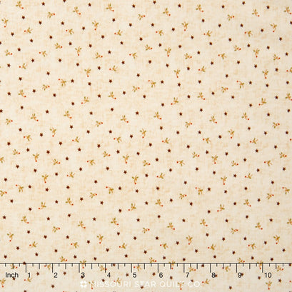 Butter Churn Basics - Star Cream Yardage