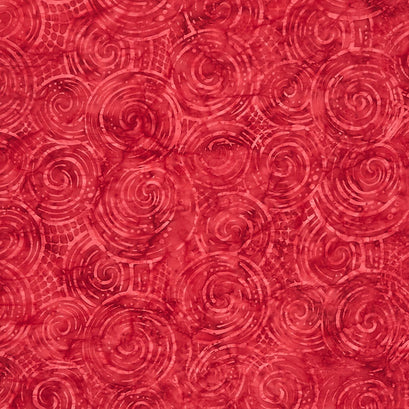 Tonga Batiks - Valor Swirly Heart Yardage