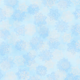 Holiday Flourish - Snow Flower - Blue ColorstorySnowflakes Sky Yardage Primary Image