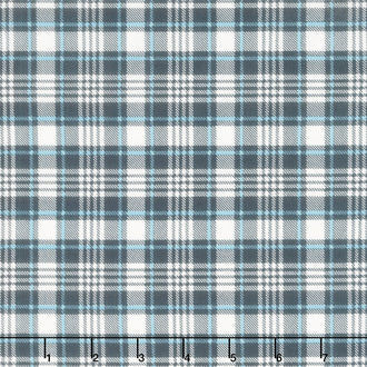 Bonny - Lunchbox Plaid Ink Yardage