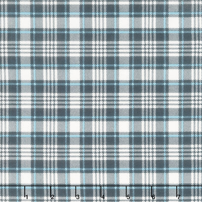 Bonny - Lunchbox Plaid Ink Yardage