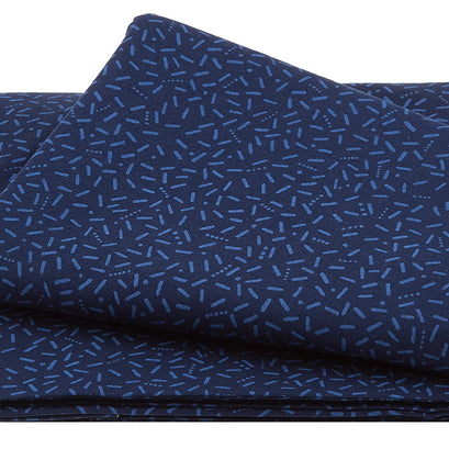 Wilmington Essentials - In the Navy Sticks Navy on Navy 3 Yard Cut