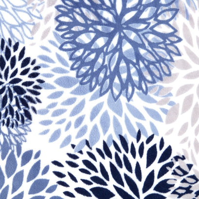 Cuddle® Prints - Blooms Blue 60" Minky Yardage