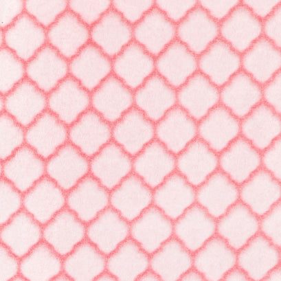 Cuddle® Double Sided Embossed Tile Spa - Coral Minky Yardage