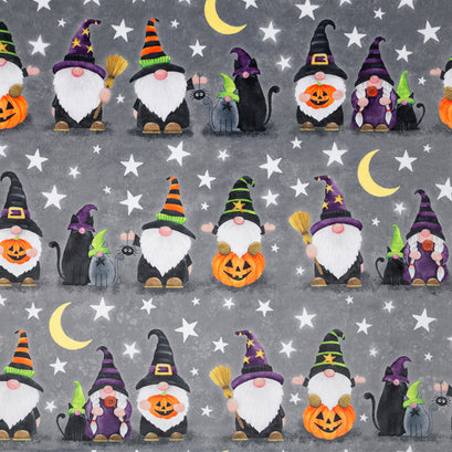 Cuddle® Prints - Haunted Gnomes Alloy Digitally Printed Minky Yardage