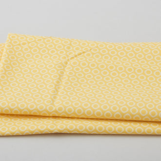 Yellow Tonal Geo One Yard Cut