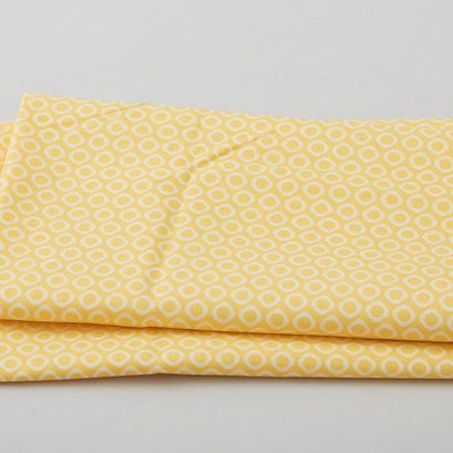 Yellow Tonal Geo One Yard Cut