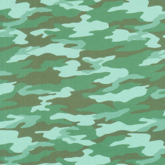 Welcome Home Camoflauge - Green Turtle Yardage