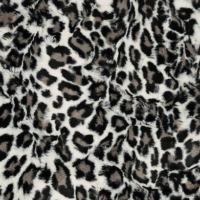 Luxe Cuddle® - Leopard White Minky Yardage