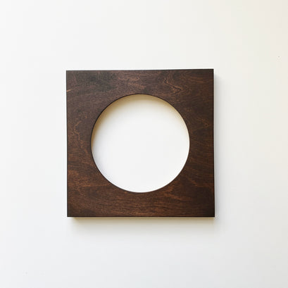 Hoop Frame - 4" Square Walnut