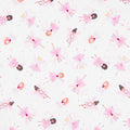 Fairy Dust - Fairies Ribbon Dances Blush Yardage Primary Image