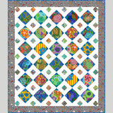 Missouri Star Kaffe Fassett Snowball Squared Quilt Kit Primary Image