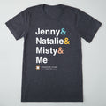 Jenny & Natalie & Misty & Me T-shirt - 4XL Primary Image