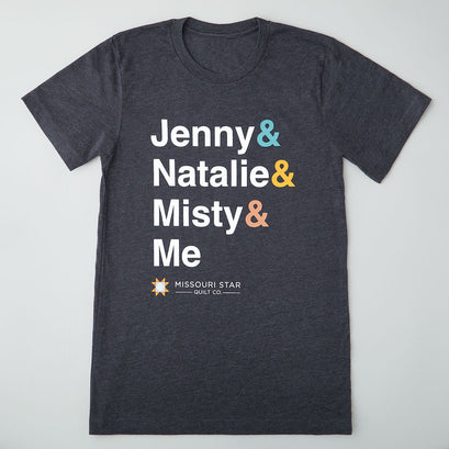 Jenny & Natalie & Misty & Me T-shirt - 4XL