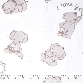 Cuddle® Prints - Love You Aruba 60" Minky Yardage