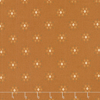 Quiet Grace - Diamond Clusters Chestnut Yardage