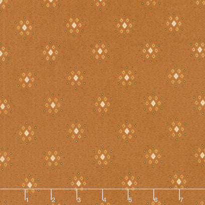 Quiet Grace - Diamond Clusters Chestnut Yardage