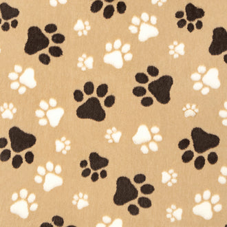 Luxe Cuddle® - Pawsome Sand Minky Yardage