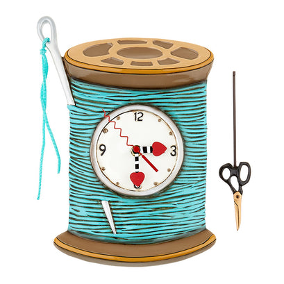 Needle & Thread Clock