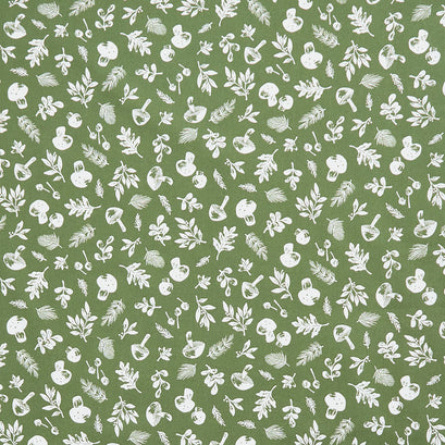 Yuletide Forest - Woodland Green Yardage