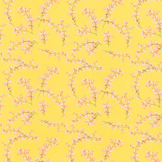 Capri - Ginestra in Belvedere Yellow Yardage