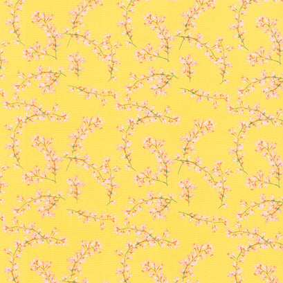 Capri - Ginestra in Belvedere Yellow Yardage