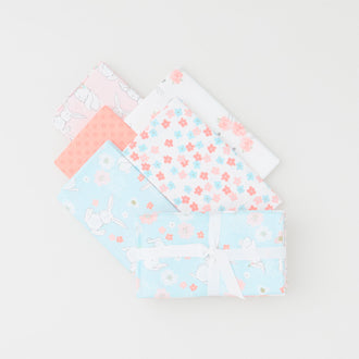 Spring Bunny Favorites 5 Piece Fat Quarter Bundle