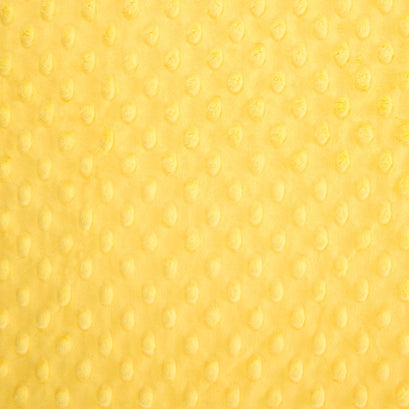 Cuddle® Embossed Dimple - Lemon 60" Minky Yardage