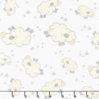 Cuddle® Prints - Baaa Ivory 60" Minky Yardage