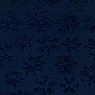 Luxe Cuddle® - Snowflake Navy Minky Yardage