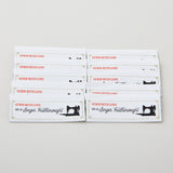 Featherweight Sewn with Love Woven Sew-In Tags - Set of 10 Primary Image