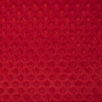 Cuddle® Extra Wide Dimple - Scarlet 90" Minky Yardage