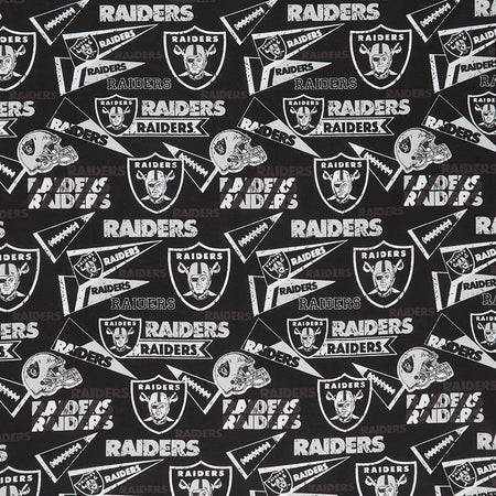 Oakland Raiders NFL Cotton Fabric