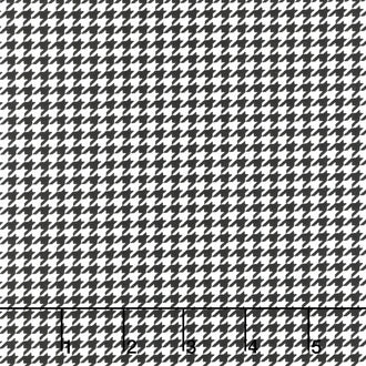 XOXO - Houndstooth Ink Lace Yardage