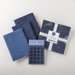 Ingrid's Framed Squares - Denim Quilt Kit Primary Image