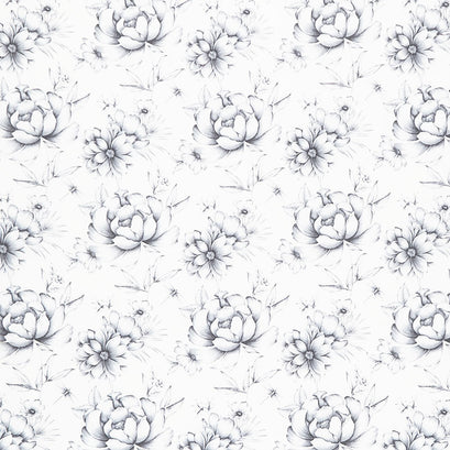 Buttercup - Small Buttercup Florals Cream Yardage