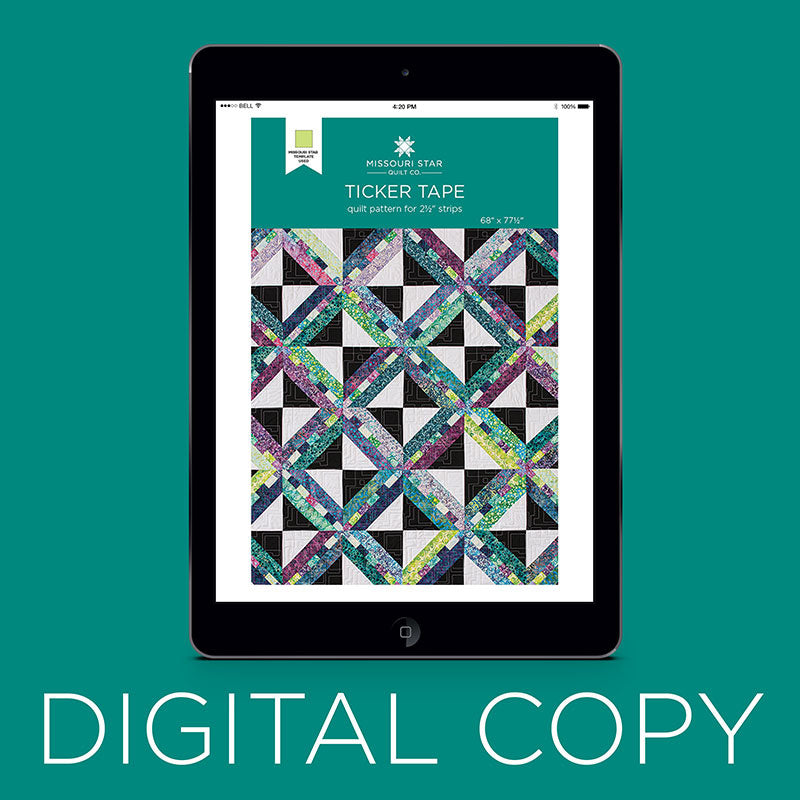 Digital Download - Ticker Tape Quilt Pattern by Missouri Star Primary Image