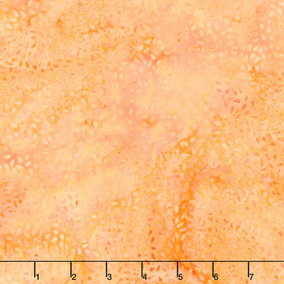 Charming Batiks - Seeds Orange Marmalade Yardage