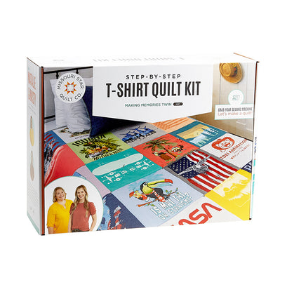 Missouri Star Step-By-Step Tshirt Quilt Kit - Gray