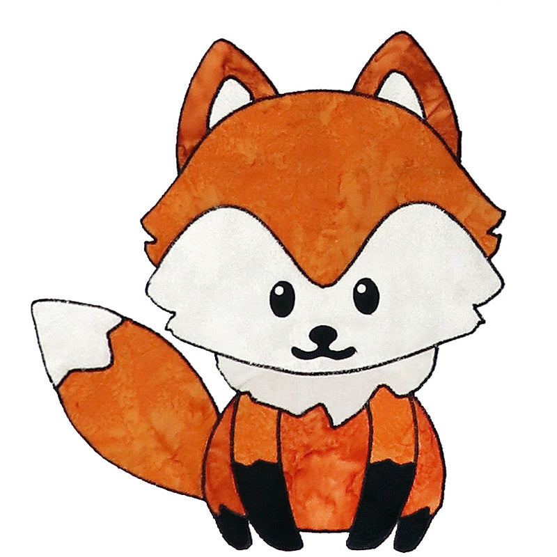 5D DIY Cute Cartoon Kitten Bejeweled Fox Partial Special Shaped