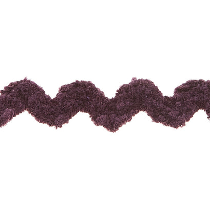 Chenille Ric Rac - 5/8" Purple