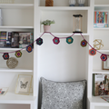 Hexagon Garland Printed Crochet Pattern