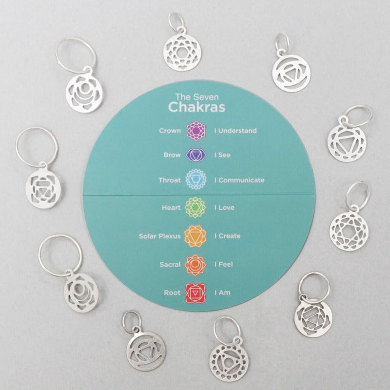 Mindful Chakra Stitch Markers Alternative View #1