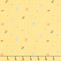 Little Things - Grid Sunshine Yardage Primary Image