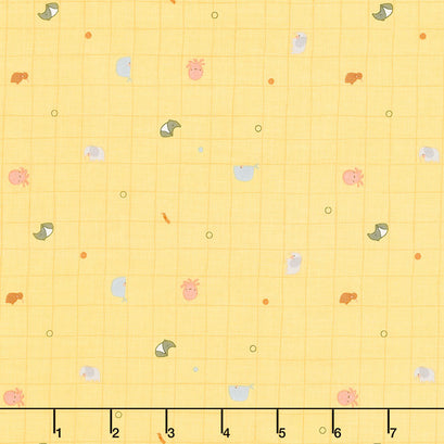 Little Things - Grid Sunshine Yardage