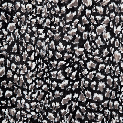 Luxe Cuddle® - Leopard Black 60" Minky Yardage