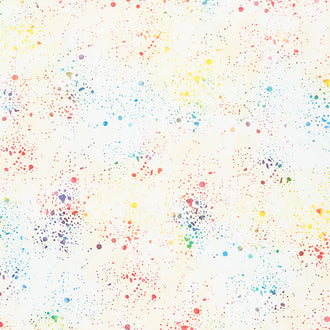 Paint Splatter - Dots Gesso Yardage