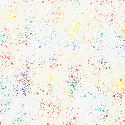 Paint Splatter - Dots Gesso Yardage