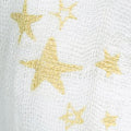 Embrace - Double Gauze Starry Night Gold Metallic Yardage Alternative View #1